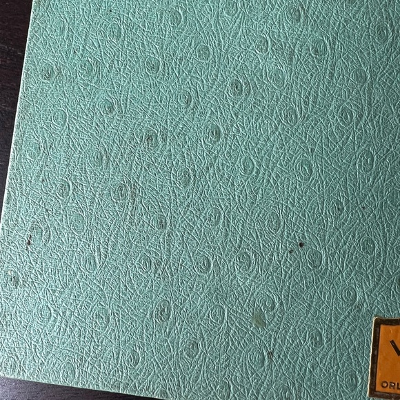 1950’s Rolex ORIGINAL Vintage 1950's Aqua Watch Box With Original Powder Blue Ou - Picture 7 of 10